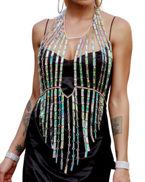 14656 - waterfall halter top