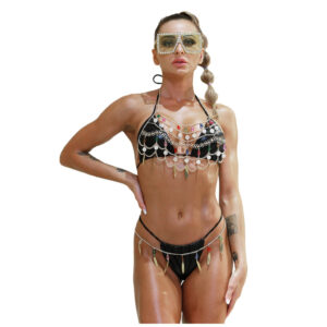 14683 - multi-colored top / bottom set