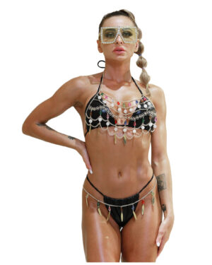 14683 - multi-colored top / bottom set