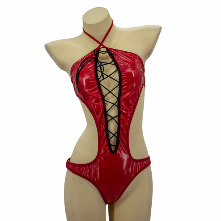 14700 - Siamese Bikini - Red - Image 7