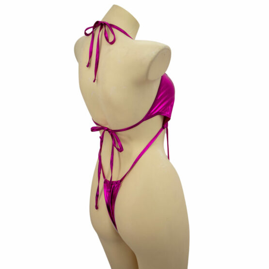 14707 - Siamese Bikini - Fuchsia - Image 2