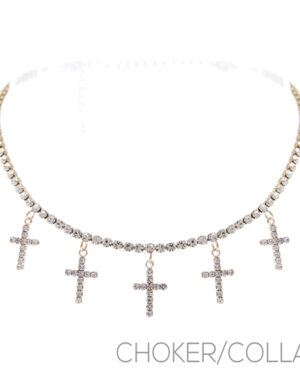 17743 - g rs 5 cross choker/collar