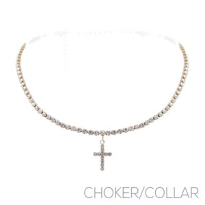 17744 - s rs Cross Choker/Collar