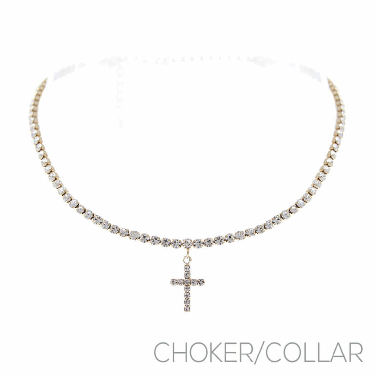17744 - s rs Cross Choker/Collar