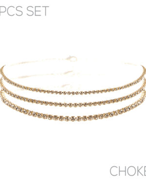 17827 - g rs various size 3 choker set