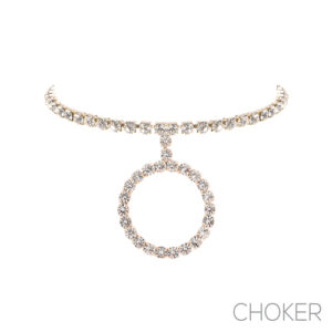 17837 - g rs round pendant collar