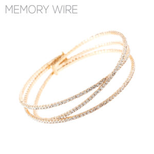 84067 - Crisscross Memory Wire Cuff