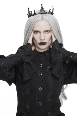 EAS11 - Black Gothic Crown - O/S