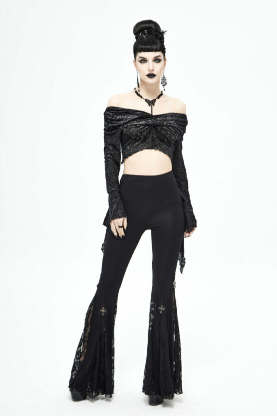 TT155 - off shoulder crop top - Image 7