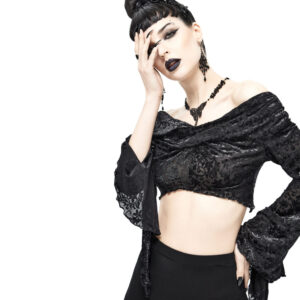 TT155 - off shoulder crop top