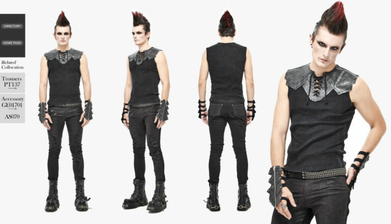 TT16701 - Men's Black Futuristic T-Shirt - Image 11
