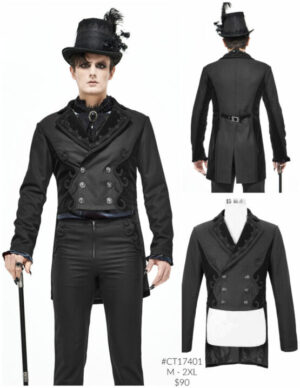 CT17401 - Pirate, Victorian Tail Coat