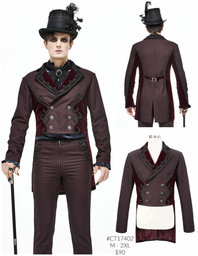 CT17402 - Fancy Victorian Coat