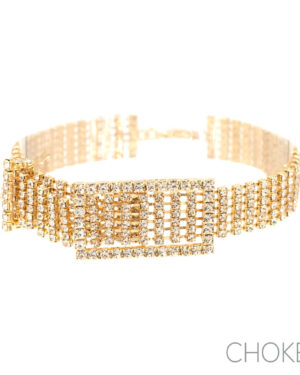 17857 - g rs Belt Buckle Choker Neck