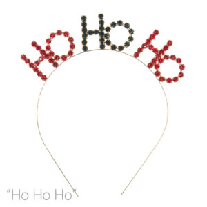 71814 - g rs hohoho headband, Christmas