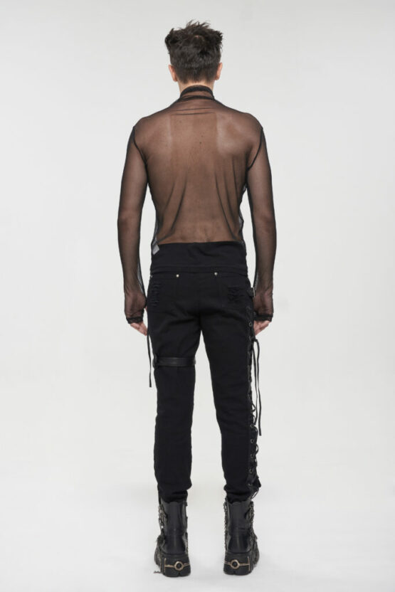 TT188 - Long Sleeve See Through Top - Image 2