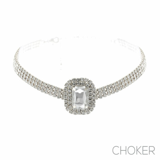 17830 - G rs Big Rectangle Choker