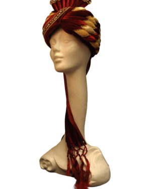 70009 - King Turban - Red