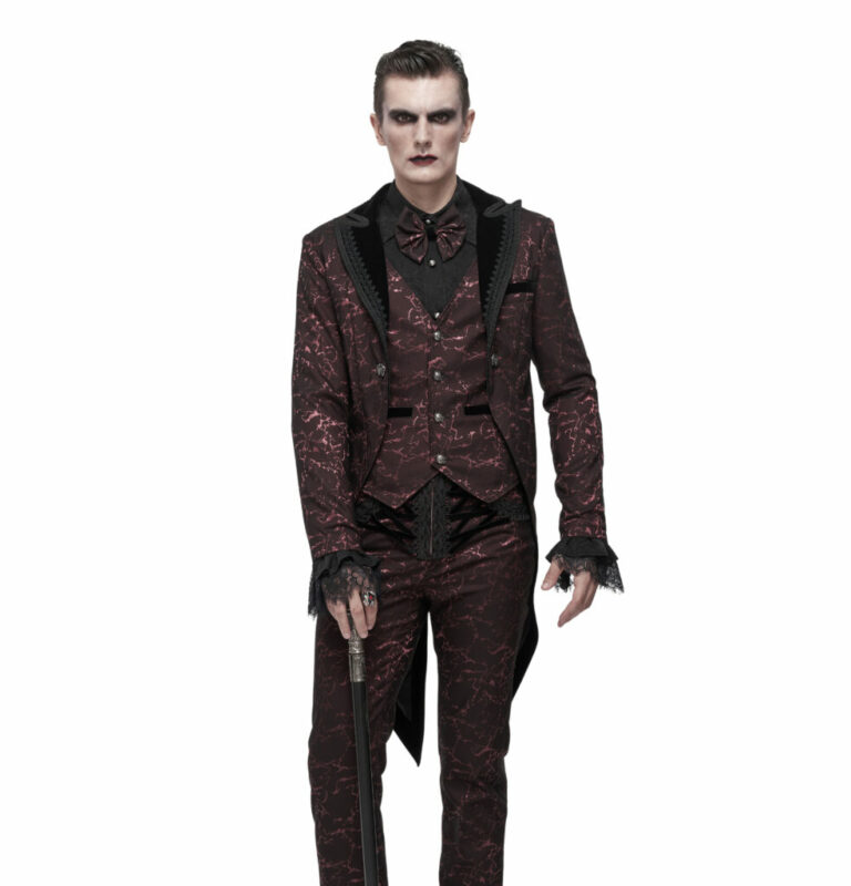 CT19102 - Gothic Red Tail Coat