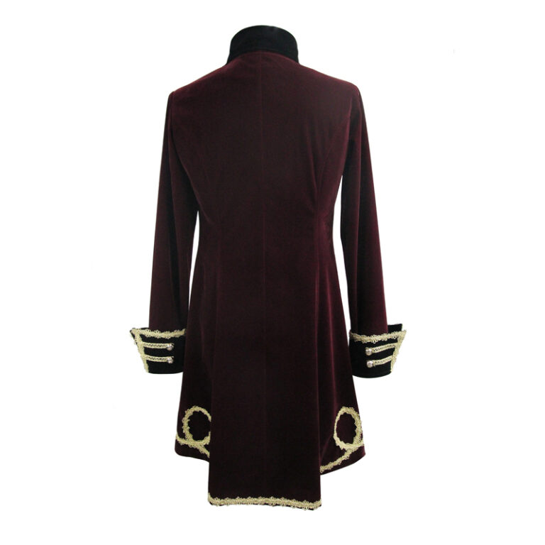CT95 - Two-piece Red Pirate Set: Jacket and Vest - Image 23