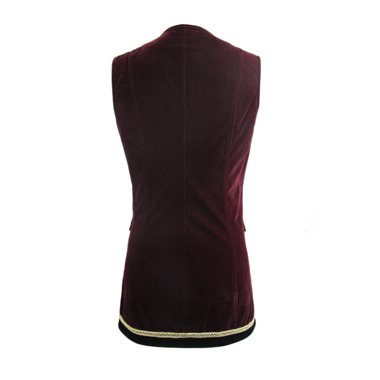 CT95 - Two-piece Red Pirate Set: Jacket and Vest - Image 20