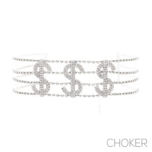 17948 - g rs $$$ sign choker, dollar