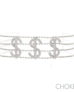 17948 - g rs $$$ sign choker, dollar