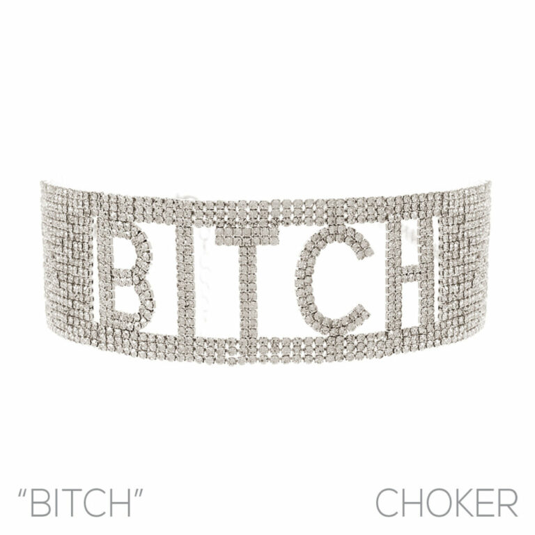 17952 - g rs 18row bitch word choker - Image 2
