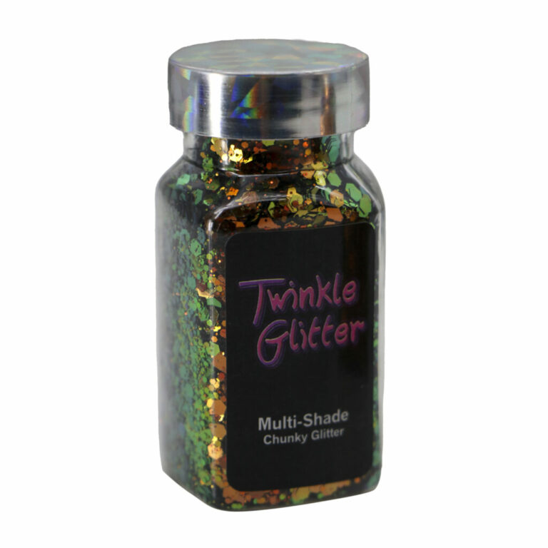 80400 - Chunky Holographic Glitter - Orange - Image 2