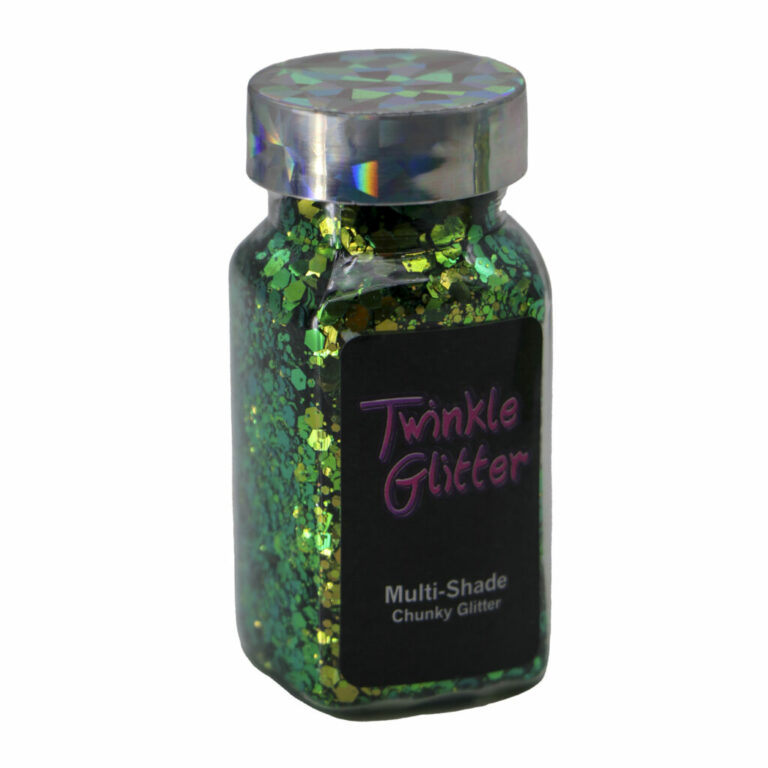 80401 - Chunky Holographic Glitter - Green - Image 2