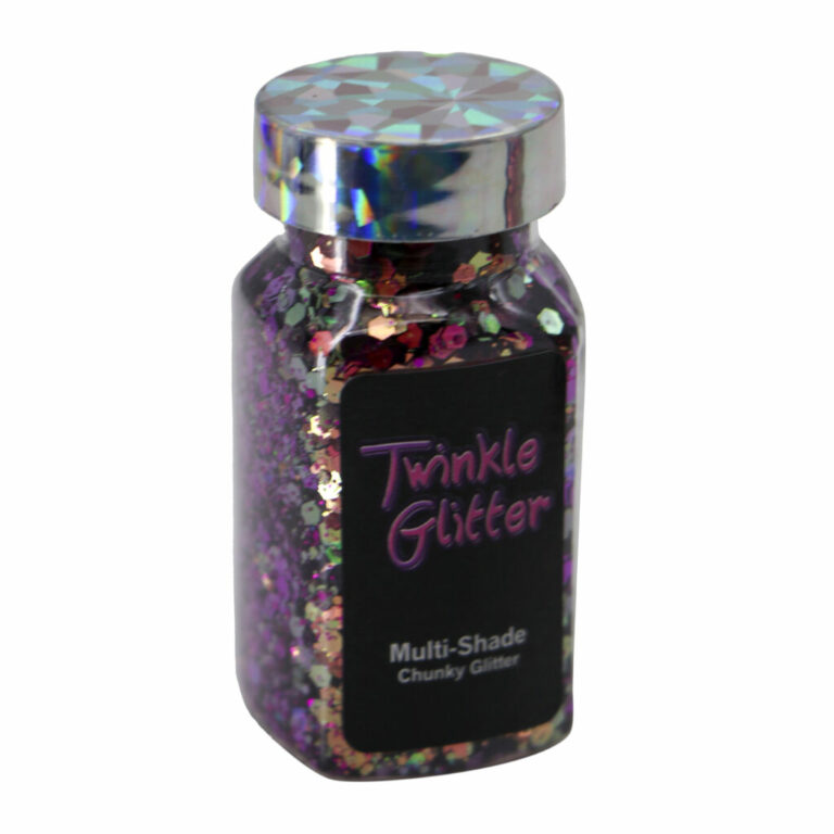 80402 - Chunky Holographic Glitter - Fuchsia - Image 2