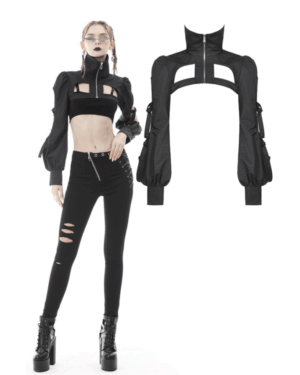 JW228 - Punk Locomotive Black Jacket