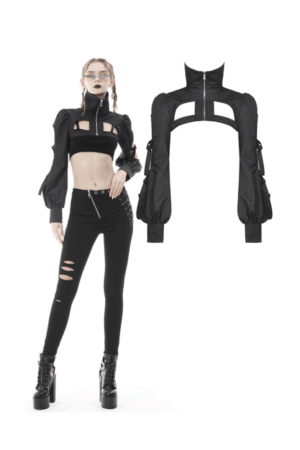 JW228 - Punk Locomotive Black Jacket