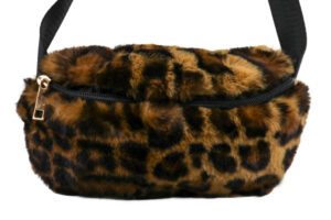 KM2864 - Fanny pack faux fur 9.x"x6"