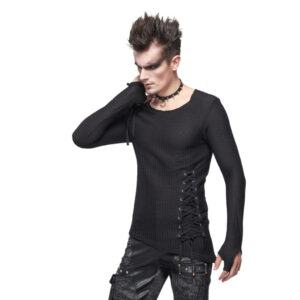TT177 - Long Sleeve Laced Top with Thumb Hole