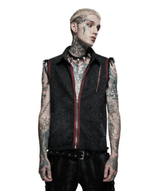 WY1372 - Punk Daily Wear Decadent Vest-M