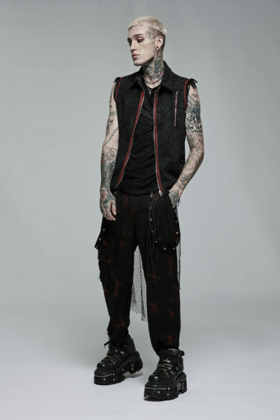 WY1372 - Punk Daily Wear Decadent Vest-M - Image 4