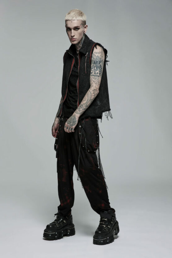 WY1372 - Punk Daily Wear Decadent Vest-M - Image 3