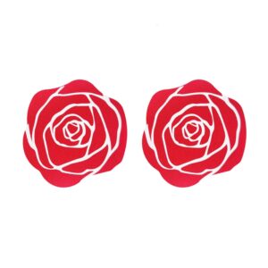 1243 - Red Rose Pasties