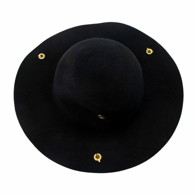 69518 - Tricorne Pirate Hat - 100% wool felt - Image 17