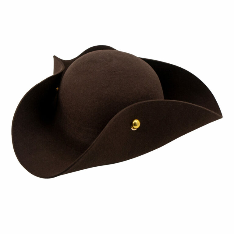 69518 - Tricorne Pirate Hat - 100% wool felt - Image 13