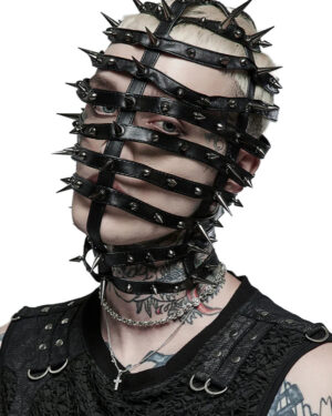 WS497 - Punk Pointed Cone Head Cover