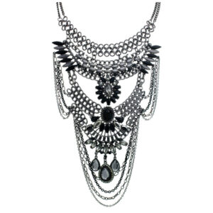 15363 - Bn Baquette stone neck jt