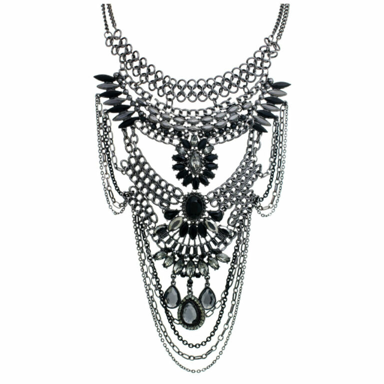 15363 - Bn Baquette stone neck jt