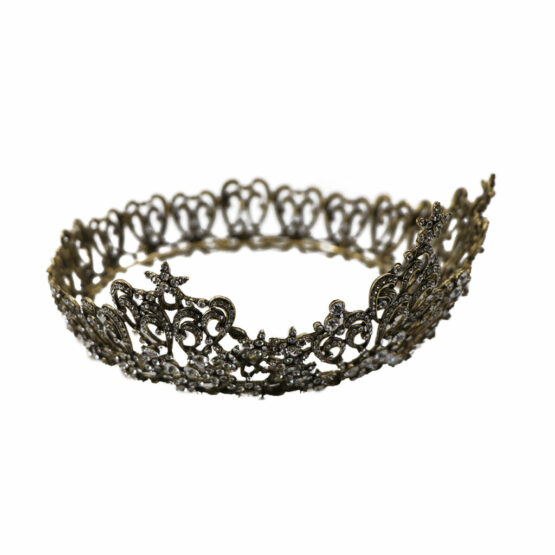 63100 - Metal Crown - Antique Jewels and finish - Image 2