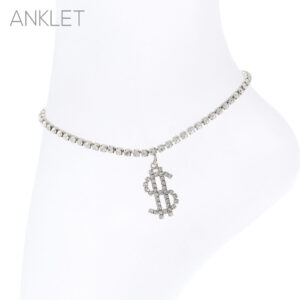 84131 - Rhinestone Anklet money $