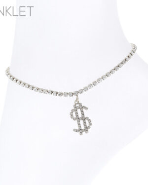 84131 - Rhinestone Anklet money $