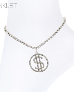 84132 - Rhinestone Anklet money $
