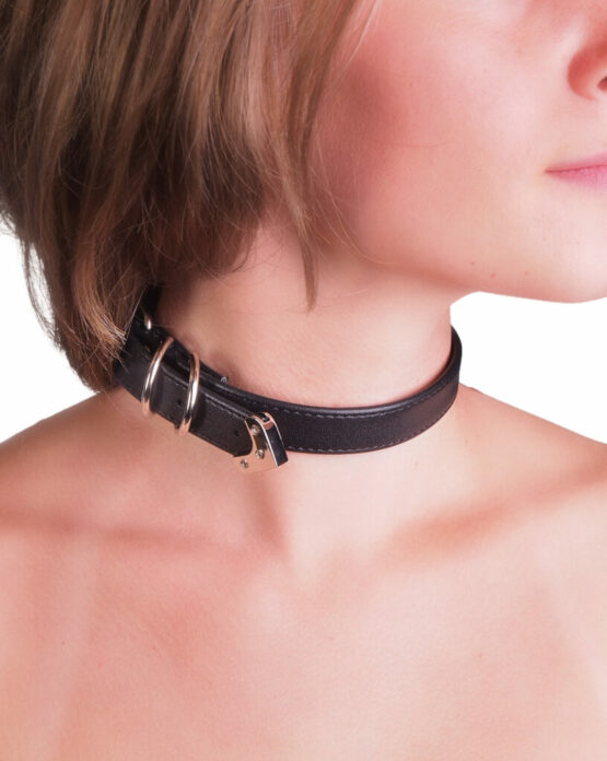 BZ115 - Plain choker w/ Buckle - Image 2