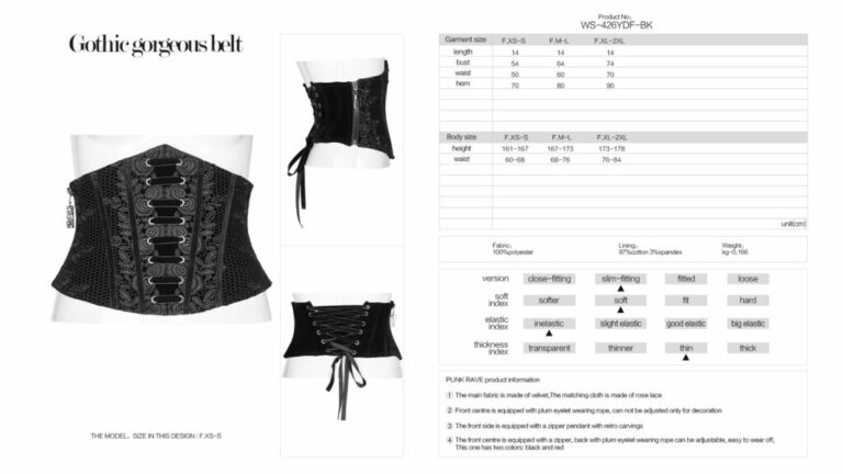 WS426 - waist cincher - 2XL - Image 5